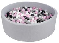 Suchy basen dla dziecka z piłeczkami 900szt, średnica 125 cm ZESTAW
