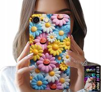 ETUI DO IPHONE 6 / 6S - KOLOROWE KWIATKI, STOKROTKI FUTERAŁ CASE