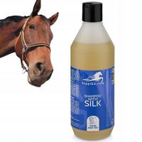 Szampon dla koni z jedwabiem 500ml HIPPIKA ułatwia rozczesywanie +