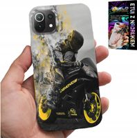 ETUI DO XIAOMI MI 11 LITE - MOTOR MOTOCYKLE FAN WIELE WZORÓW PLECKÓW