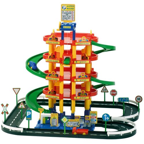 WADER 38104 Parking 5-poziomowy z drogą i samochodami na Arena.pl