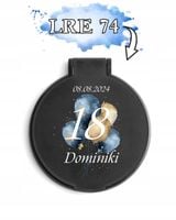 LUSTERKO podziękowanie dla gości z twoim imieniem data prezent 18 urodziny