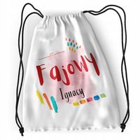 Plecak Dla Ignacego Sportowy Szkolny Worek Torba Z Nadrukiem Ze Zdjęciem