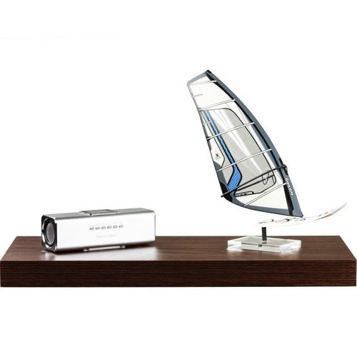 Półka ścienna STILISTA Volato w kolorze ciemnego drewna 90cm na Arena.pl