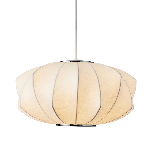 Lampa wisząca SILK V-shape biała 45 cm zdjęcie 1