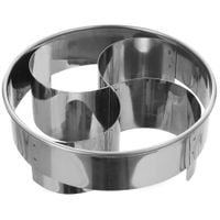 Wykrawacz do Kajzerek Bułek Stalowy Foremka Stalowa Obręcz do Formowania