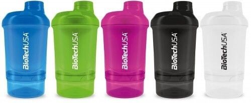 BioTech Shaker Nano Wave+ 300ml Biały na Arena.pl