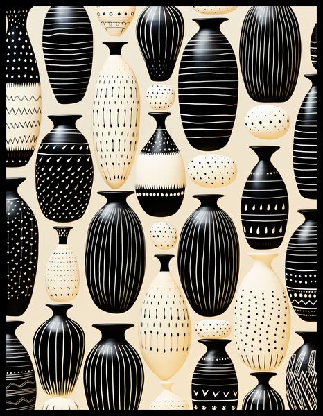 Plakat 50x65cm Monochromatyczna Harmonia zdjęcie 2