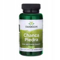 Swanson Chanca Piedra 500mg 60 kapsułek NERKI UKŁAD MOCZOWY