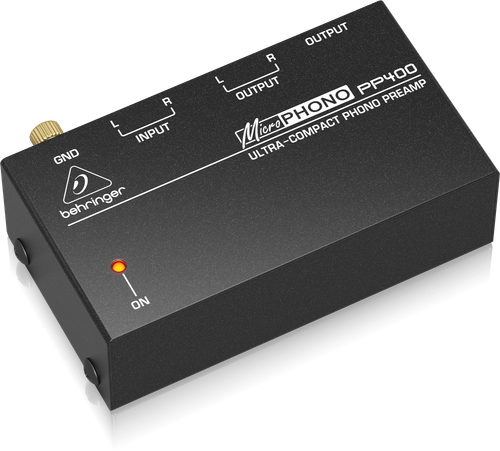 Behringer PP400 Microphono Preamp Przedwzmacniacz Gramofonowy RIAA na Arena.pl
