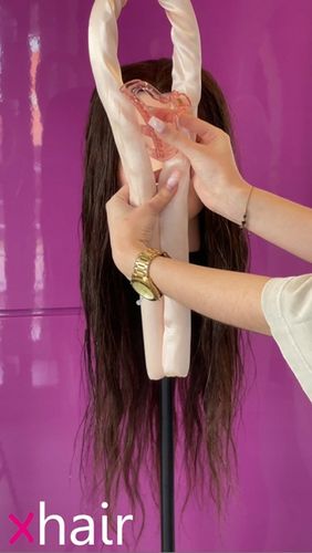 Wałek do kręcenia włosów Opaska do loków Lokówka na noc SATYNOWY PAPILOTY na Arena.pl