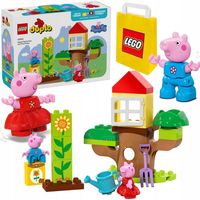 LEGO DUPLO ŚWINKA PEPPA Dom na drzewie 10431 +Torba - Duże klocki od 2 lat