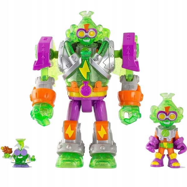 SUPER ZINGS THINGS 10 SERIA SUPERBOT MEGA-K ZESTAW zdjęcie 13
