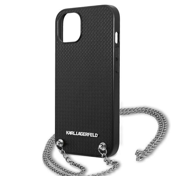Etui Karl Lagerfeld do iPhone 15, iPhone 14, iPhone 13, Czarny zdjęcie 6