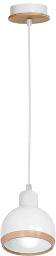 LAMPA WISZĄCA OVAL WHITE 1XE27 na Arena.pl