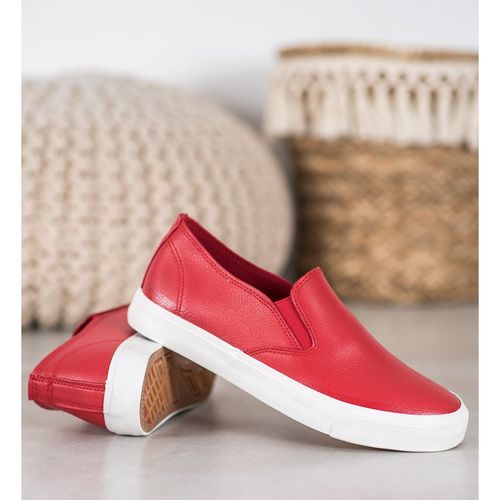 Czerwone Trampki Slip On r.37 na Arena.pl