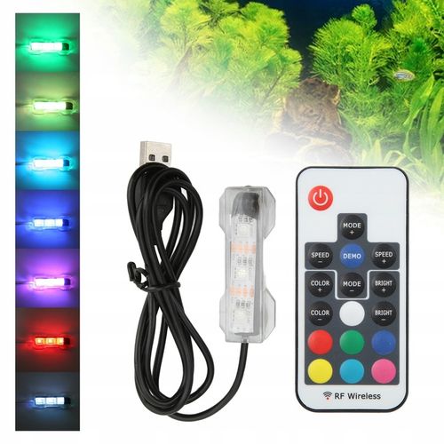 ŚWIETLÓWKA LED RGB AKWARIUM PILOT 6 CM na Arena.pl