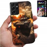 ETUI DO SAMSUNG GALAXY S21 Ultra - CZOŁG, WOJNA, MILITARIA, WOJSKOWE, WZORY