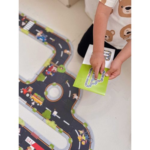 ZESTAW  PUZZLE DLA DZIECI AUTOSTRADA DROGA na Arena.pl