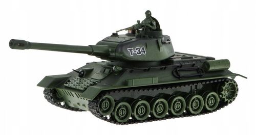 CZOŁGI ZDALNIE STEROWANE RC BITWA CZOŁGÓW Tiger Vs T-34 1:28 MODEL RC na Arena.pl