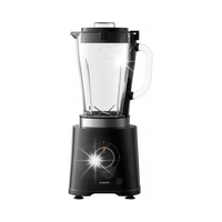 Blender kielichowy szklany Xiaomi 1.75L 600W czarny 6 ostrzy 5 prędkości