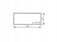szyba tylna dolna ciągnika C-330 kabina Smolniki (Koja) nowy i stary typ