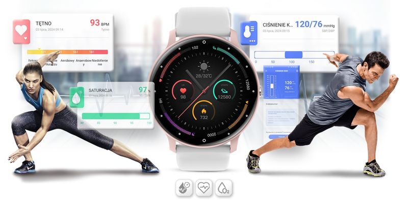 smartwatch gravity gt1-6 pro zdjęcie 13