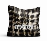 Poduszka Dekoracyjna KRATA  z Twoim napisem KR15