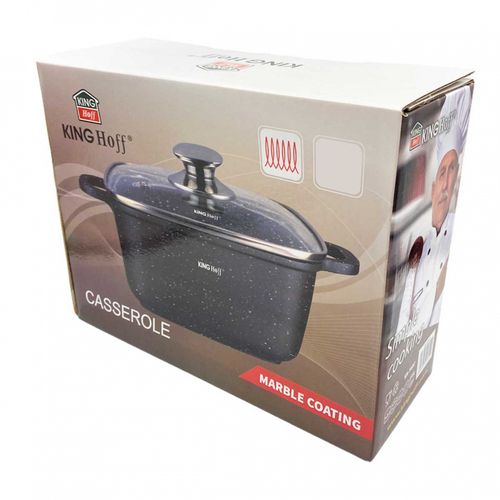 kinghoff garnek marmurowy 26cm kh-1604 5,5l na Arena.pl