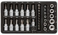 ZESTAW NASADEK NASADKI TORX 1/2 34 elementy
