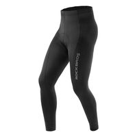 spodnie rowerowe kolarskie długie oddychające z wkładką xl - czarne