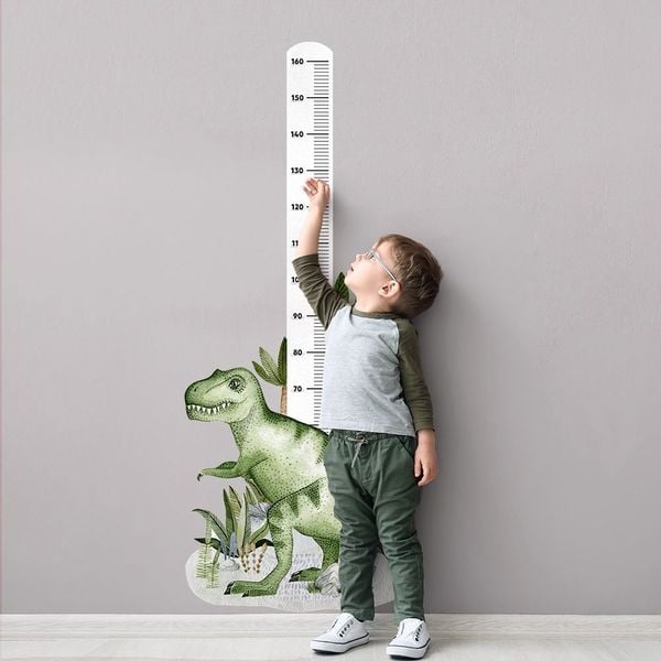 Naklejka Miarka Wzrostu Tyranozaur DK402 zdjęcie 1