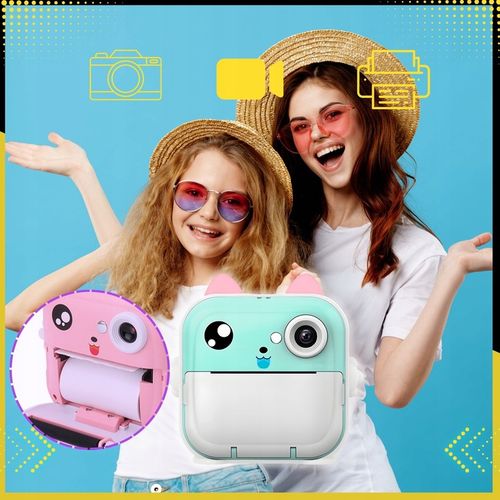 MINI DRUKARKA DRUKUŚ TERMICZNA APARAT NATYCHMIASTOWY DLA DZIECI i 11 ROLEK na Arena.pl