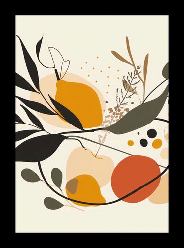 Plakat 21x29,7cm Botaniczny Wir na Arena.pl