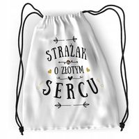 Plecak Sportowy Szkolny Dla Strażaka Worek Torba Z Nadrukiem Ze Zdjęciem