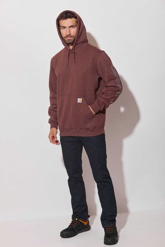 bluza carhartt midweight logo sleeve na Arena.pl