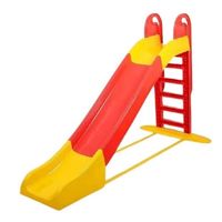 zjeżdżalnia plastikowa Doloni Max - żółto/czerwona
