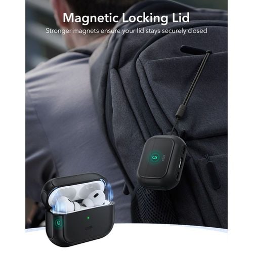 esr orbit halolock magsafe apple airpods pro 3 black na Arena.pl