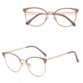 SOLIDNE Damskie Okulary Zerówki do KOMPUTERA Blue Light OPRAWKI Teleskopy