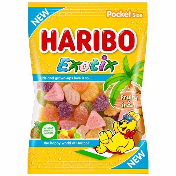 HARIBO ŻELKI 80G EXOTIX zdjęcie 1