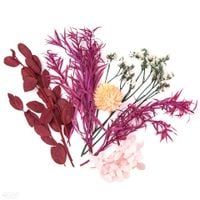 SUSZONE KWIATY DEKORACYJNE - BORDOWY, RÓŻOWY DPZA-167 DP CRAFT