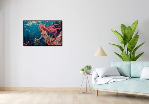 Plakat 86,4x56,8cm Nimfa Oceanu na Arena.pl