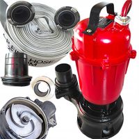 POMPA DO SZAMBA Z ROZDRABNIACZEM DO WODY BRUDNEJ CZYSTEJ 3200W+ WĄŻ 30M 2''