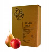 SOK TŁOCZONY JABŁKO-GRUSZKA 3L NFC GRUSZKOWY