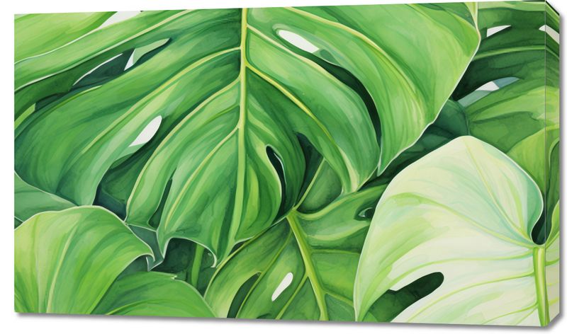 Obraz 100x60cm Tajemnice Liści zdjęcie 1
