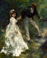 La Promenade, Auguste Renoir - plakat 42x59,4 cm