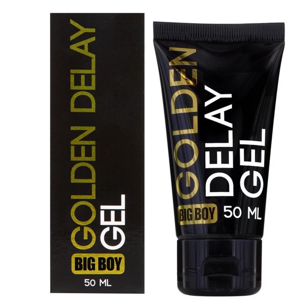 Żel/sprej-Big Boy Golden Delay Gel 50 ml zdjęcie 1