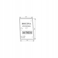 szyba boczna Massey Ferguson 675, 690, 698, 699, 1004, 1007, 1014, 1024