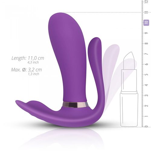 Remote wearable vibrator PURPLE na Arena.pl