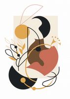 Plakat 67,5x95cm Roztańczona Jesienna Barwa